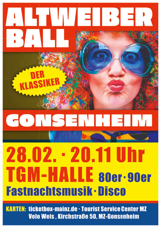 Altweiberball Plakat