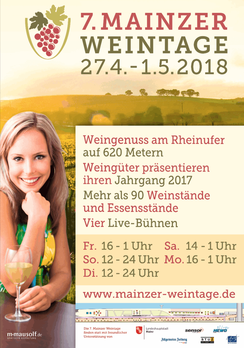Mainzer Weintage Plakat